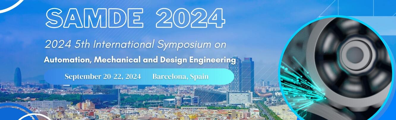 2024年第五届自动化 机械与设计工程国际会议