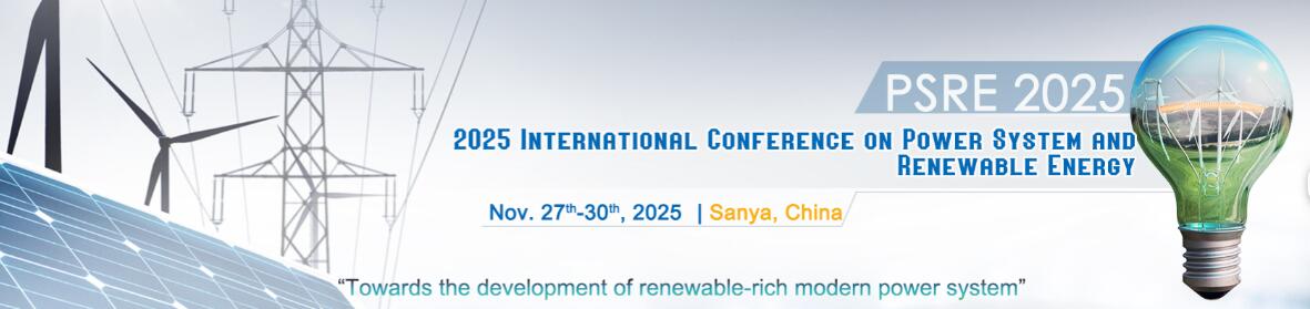 2025 电力系统与可再生能源国际会议